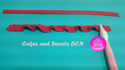 Galletas San Valentín corazón rizado Paso 1