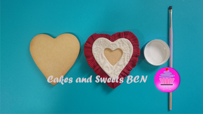 Galletas San Valentín corazón rizado Paso 4-2