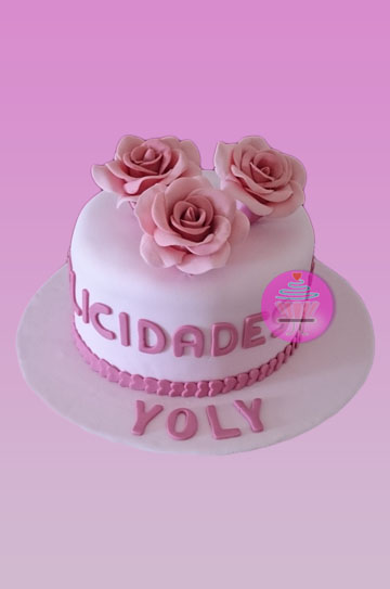 Tarta Rosas