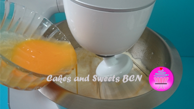 Tarta Bizcocho de Mandarina Paso 3-2