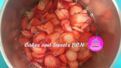 Mermelada de fresa Paso 1