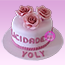 Tarta con Rosas